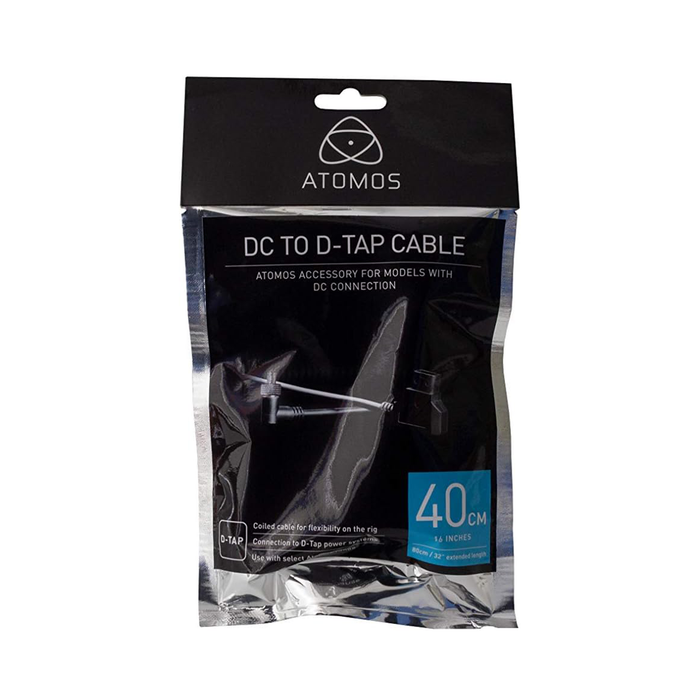Atomos D-Tap to DC Barrel Coiled Cable