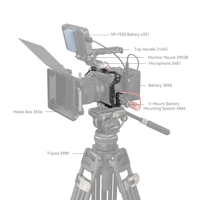 SmallRig Cage Kit for Fujifilm GFX100 II 4201