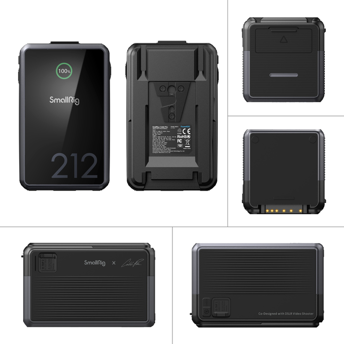 SmallRig x Caleb Pike VB212 Mini V-Mount Battery 4293