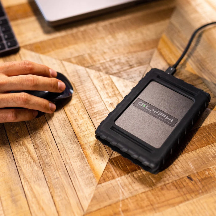 Glyph Technologies 8TB Blackbox Plus USB-C 3.2 Gen 2 Rugged Portable External SSD