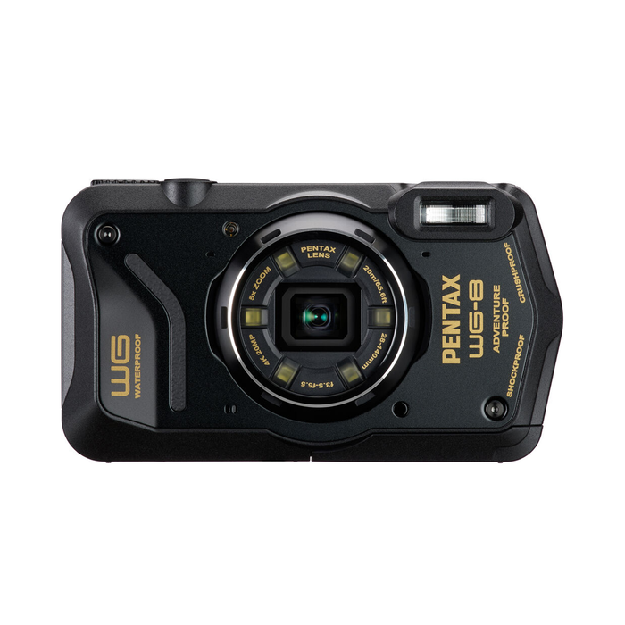 Pentax WG-8 All-Weather Digital Camera - Black
