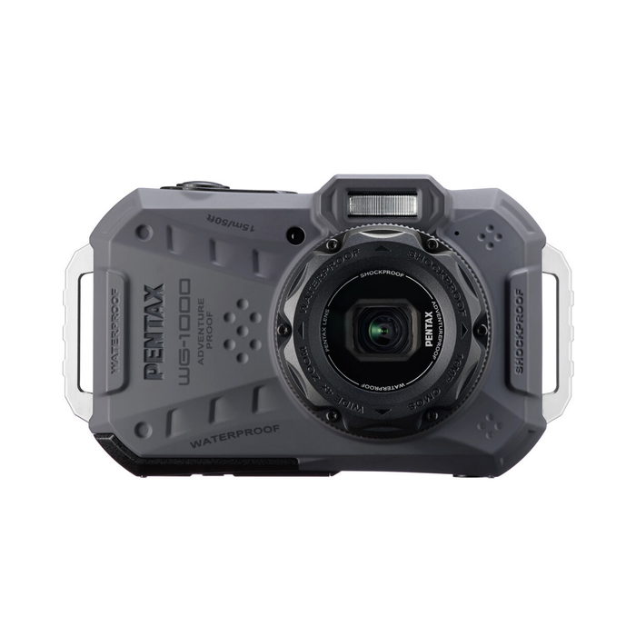 Pentax WG-1000 All-Weather Digital Camera - Gray