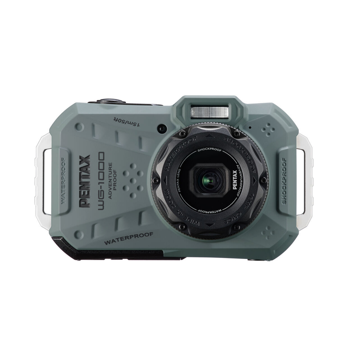 Pentax WG-1000 All-Weather Digital Camera - Olive