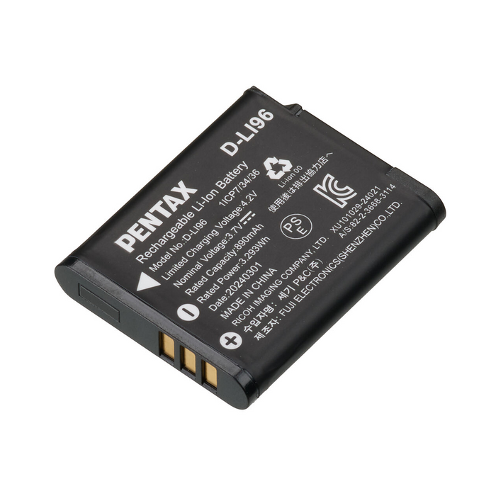 Pentax D-L196 Rechargeable Lithium-Ion Battery for WG-1000