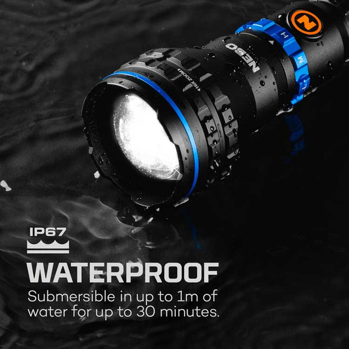 Nebo Luxtreme MZ60 Blueline 2-in-1 Spotlight and Flashlight