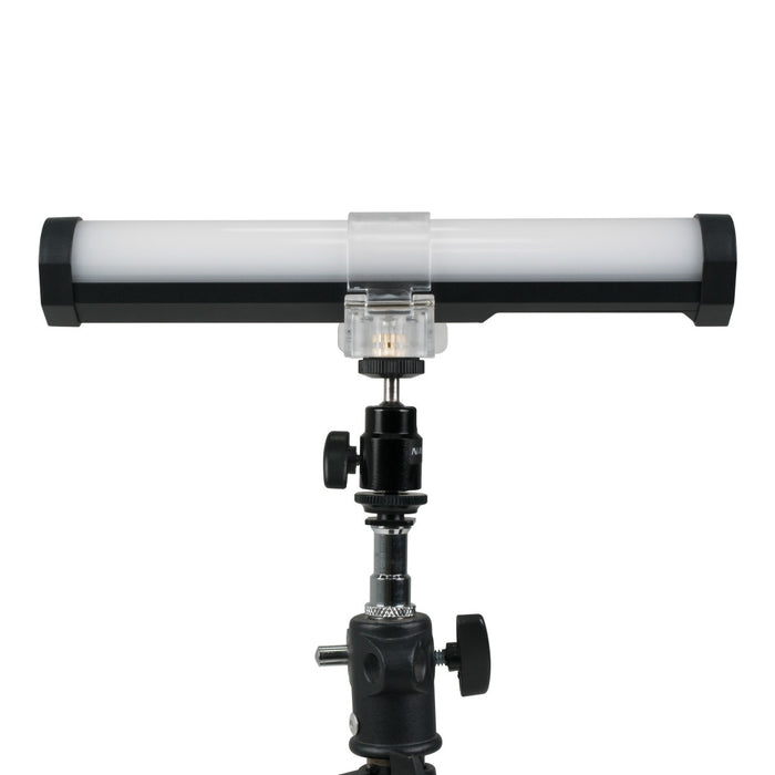 Nanlite Pavotube Transparent Polycarbonate Clip with Mini Ball Head