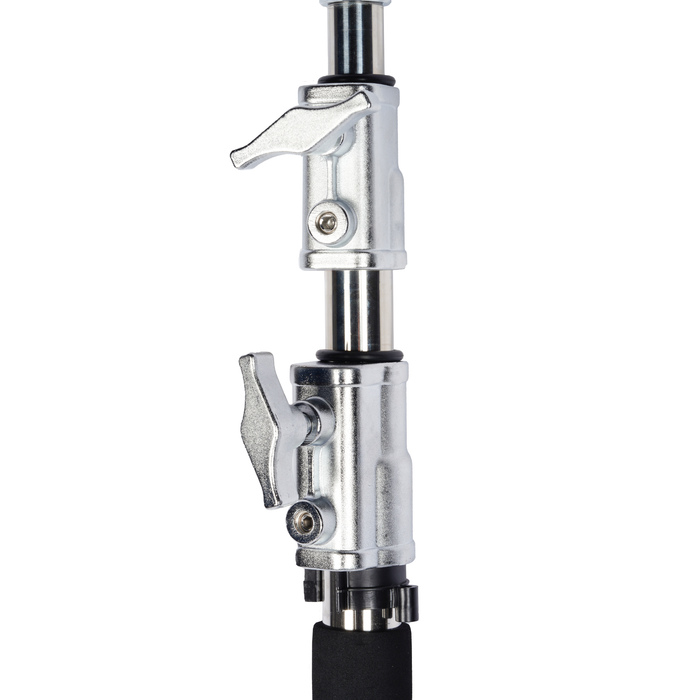 Sirui C-STAND-01 C-Stand with Grip Head and Boom Arm, 59.1" to 126" - Chrome