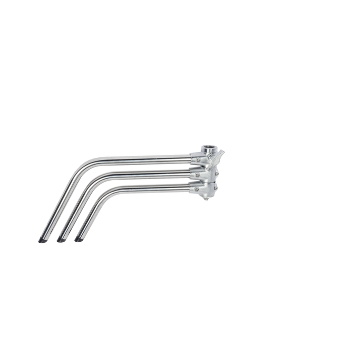 Sirui C-STAND-01 C-Stand with Grip Head and Boom Arm, 59.1" to 126" - Chrome