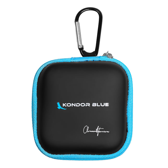 Kondor Blue Mondo Ties Cable Management Clips (1/4"-20), 10-Pack - Raven Black