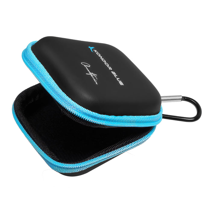 Kondor Blue Mondo Ties Cable Management Clips (1/4"-20), 10-Pack - Raven Black