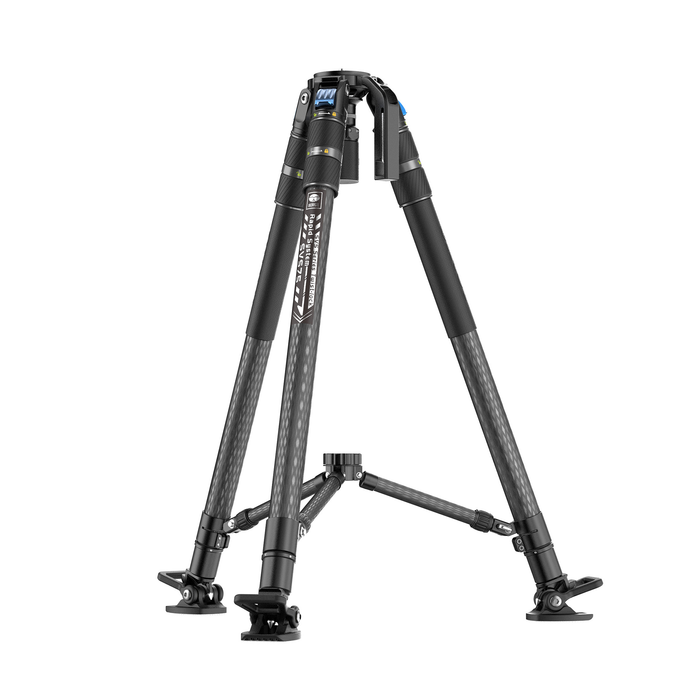 Sirui SVS75 Rapid-System One-Step Height Adjustment Carbon Fiber Tripod with SVH15 Video Fluid Head
