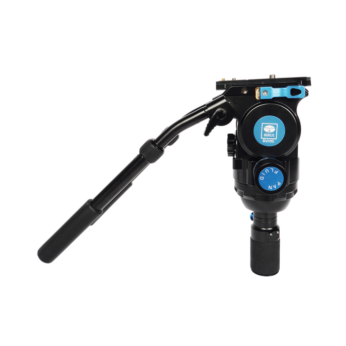 Sirui SVS75 Rapid-System One-Step Height Adjustment Carbon Fiber Tripod with SVH15 Video Fluid Head