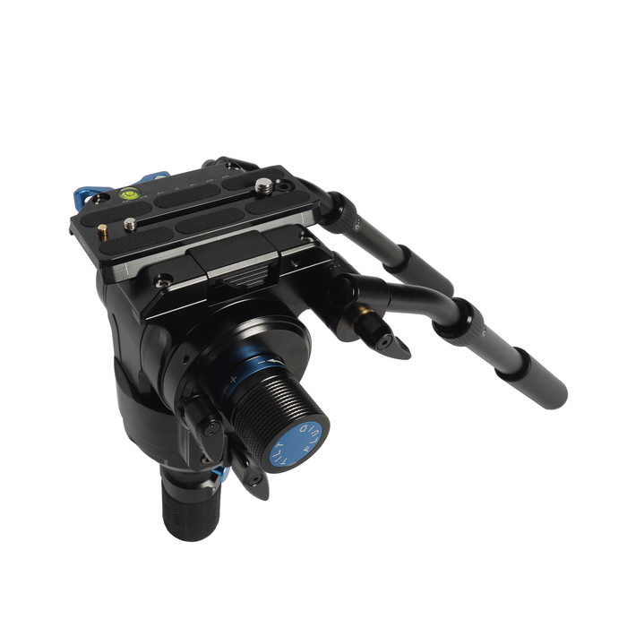Sirui SVS75 Rapid-System One-Step Height Adjustment Carbon Fiber Tripod with SVH15 Video Fluid Head