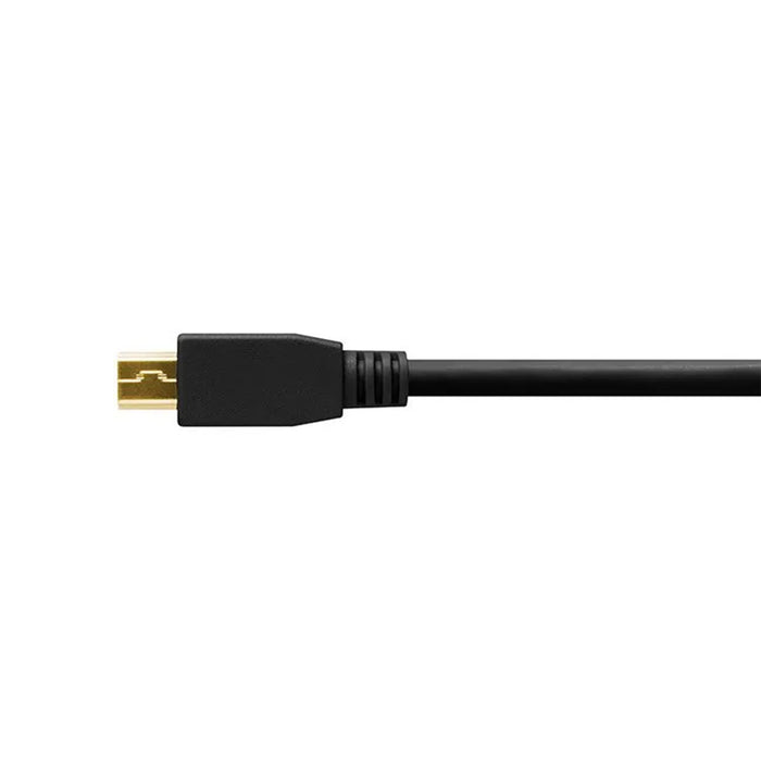 Tether Tools TetherPro USB 2.0 Type-A to Mini-B 5-Pin USB Cable, Non-Reflective Black, 15'