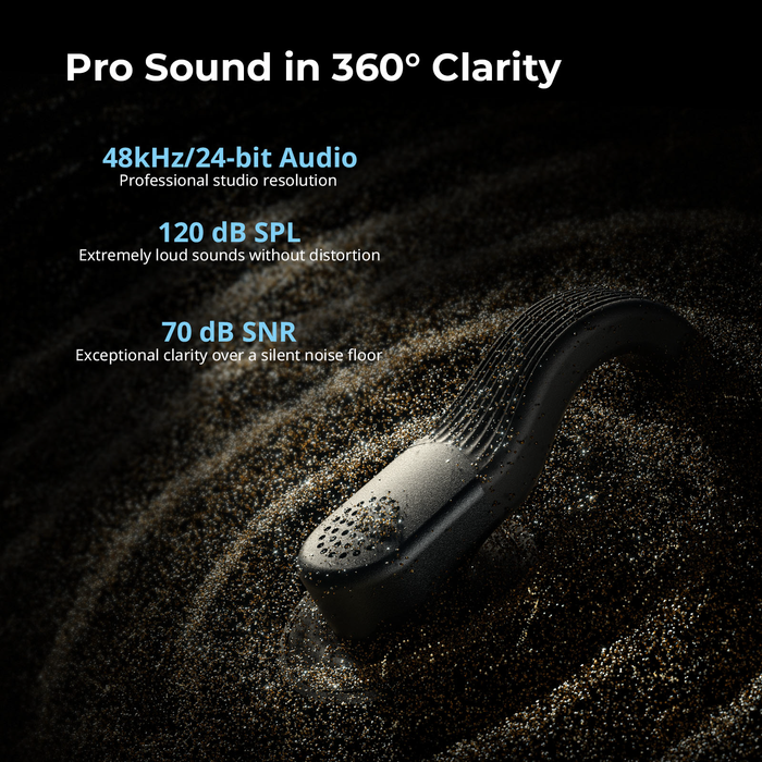 SmallRig S70 Ultra Thin Invisible Wireless Microphone for Phone & Camera (2TX + 2RX) 5715