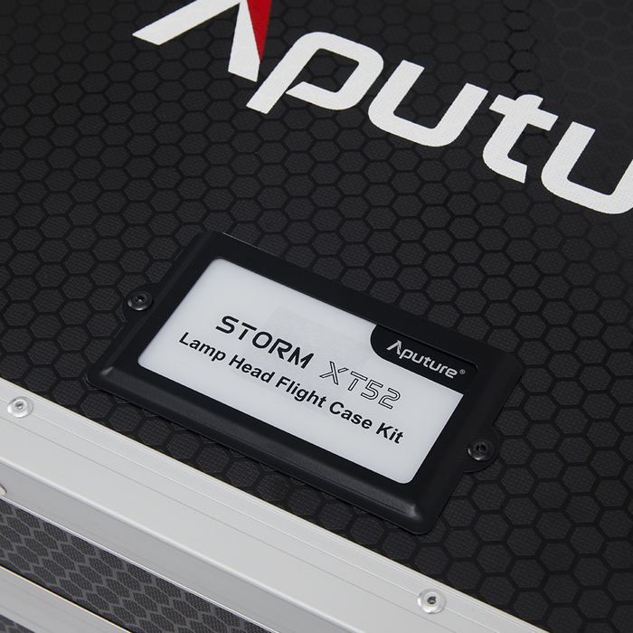 Aputure STORM XT52 Point-Source LED Monolight with Bare Leads (Light with Dual Flight Cases)