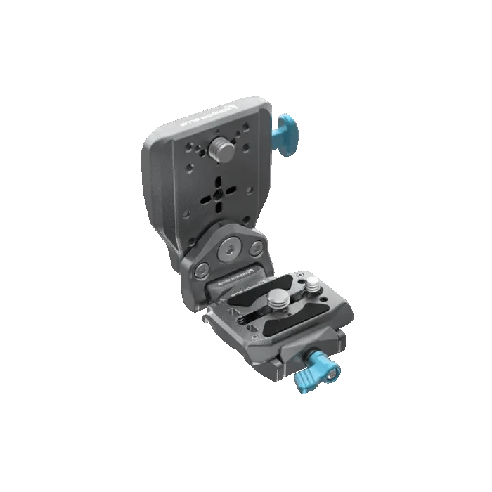 Kondor Blue ARC Battery Mount for Mini V-Mount Battery - Raven Black