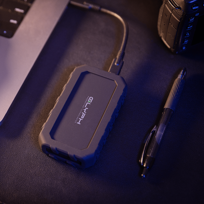 Glyph Technologies 8TB Atom EX20 High-Intensity NVMe Portable External SSD