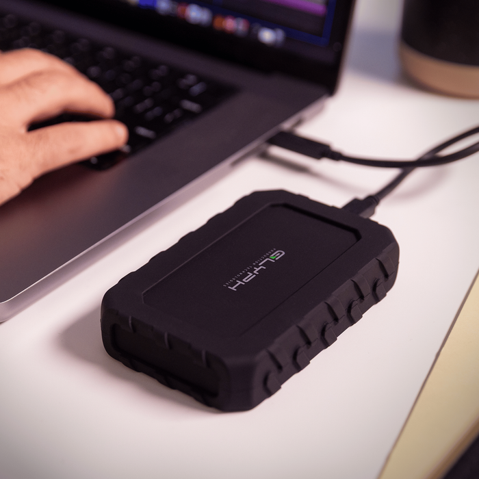 Glyph Technologies 2TB Atom EX40 High-Intensity USB4 NVMe Portable External SSD