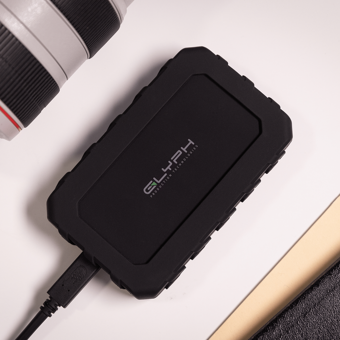 Glyph Technologies 2TB Atom EX40 High-Intensity USB4 NVMe Portable External SSD