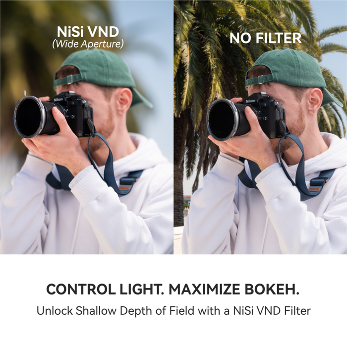NiSi 77mm True Color ND-VARIO Pro Nano 1-5 Stops Variable Neutral Density Filter