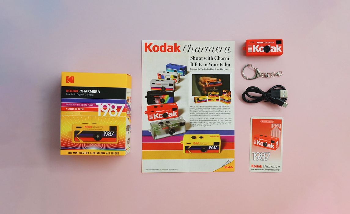 Kodak Charmera Keychain Digital Camera