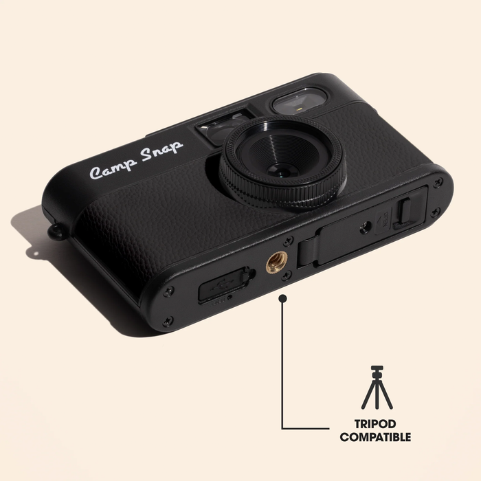 Camp Snap 2 Screen-Free Digital Camera - Stealth Black