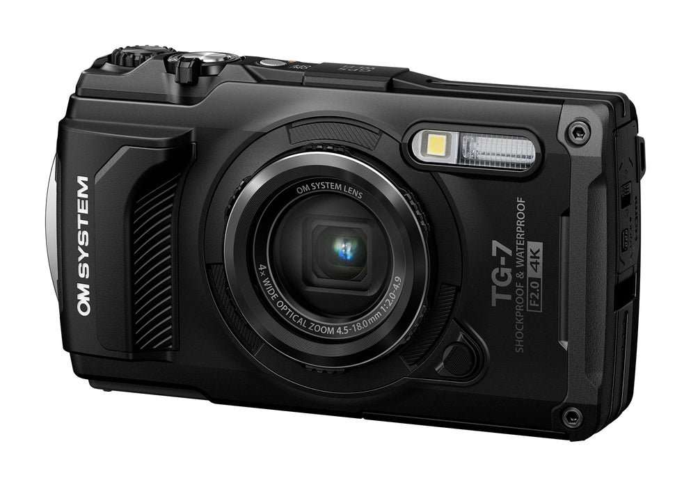OM System Tough TG-7 Camera - Black