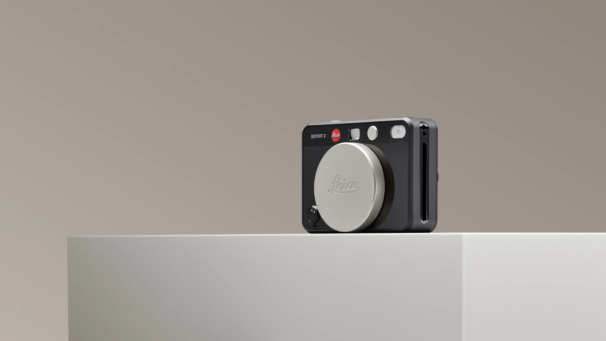 Leica SOFORT 2 Hybrid Instant Camera, 100 Years of Leica Limited Edition - Black
