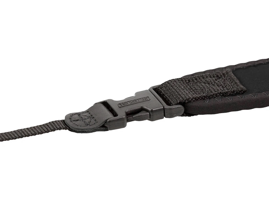 Op/Tech Classic Strap with 3/8" Connector, 25-51" - Black
