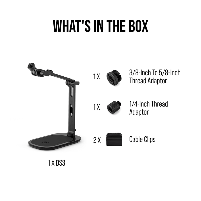 Rode DS3 Premium Desktop Studio Arm