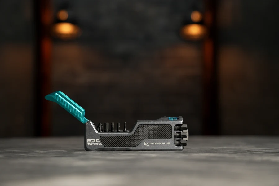 Kondor Blue EDC Multi-Tool Bit Driver V2 - Raven Black