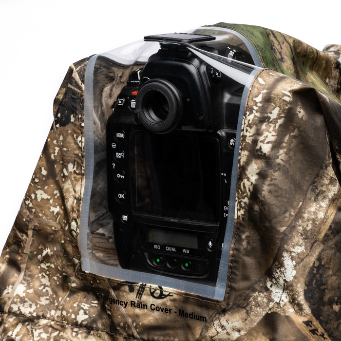 Think Tank Photo Emergency Rain Cover, Medium – Realtree APX Camo