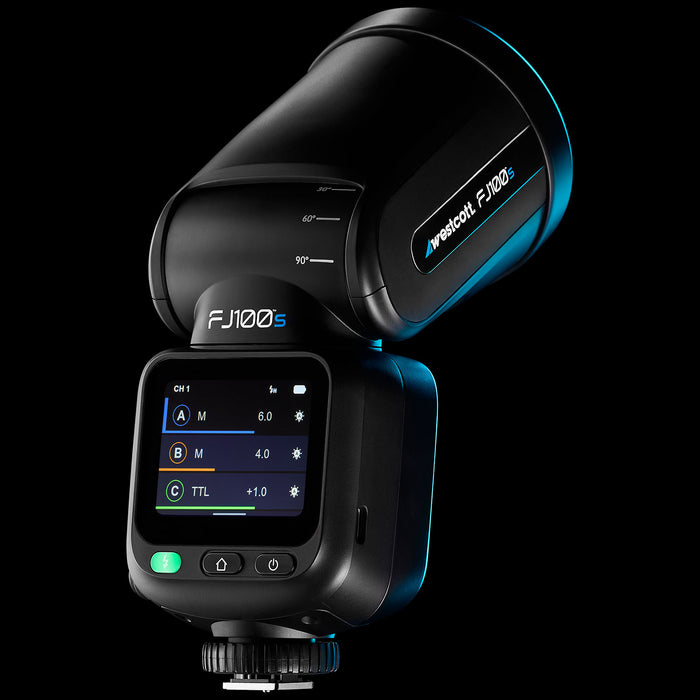 Westcott FJ100 S Touchscreen Speedlight Flash with Sony Camera Mount (100Ws)