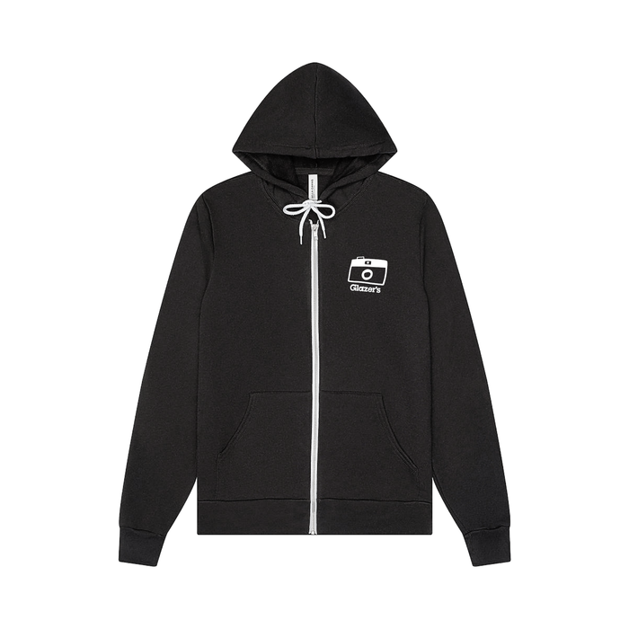 Glazer's Camera Collage Hoodie Full-Zip Black - XL