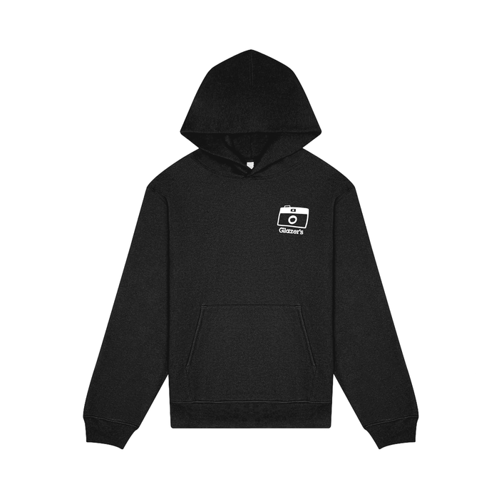 Glazer's Camera Collage Hoodie Black - XL