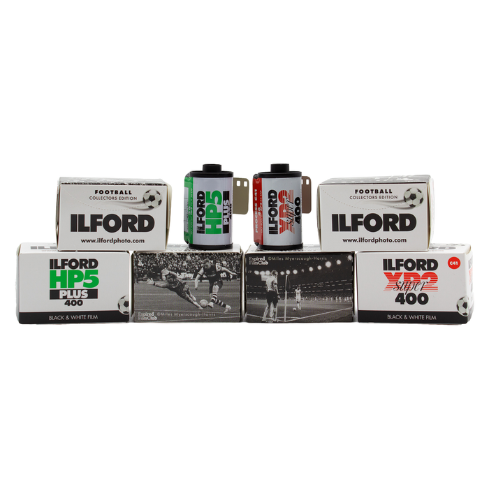 Ilford HP5 Plus 400 Black & White Negative - 35mm Film, 36 Exposures, Single Roll (Football Collectors Edition)