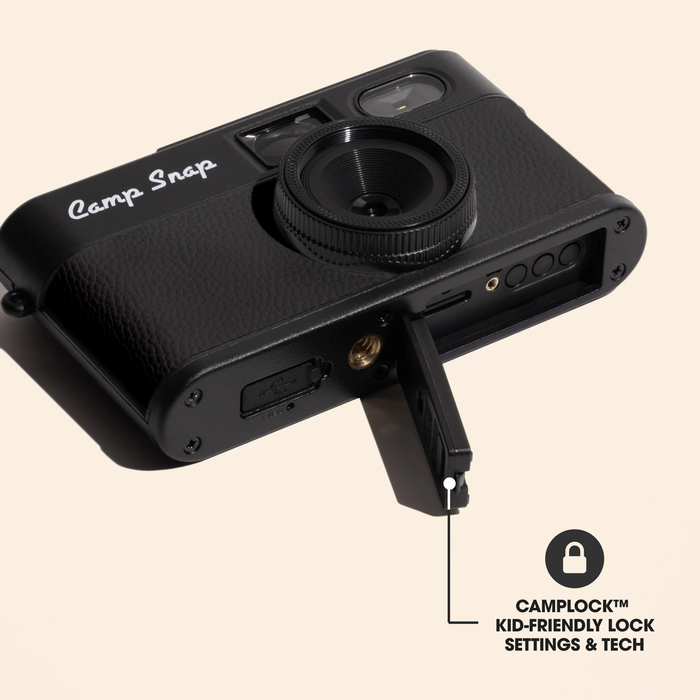 Camp Snap 2 Screen-Free Digital Camera - Stealth Black