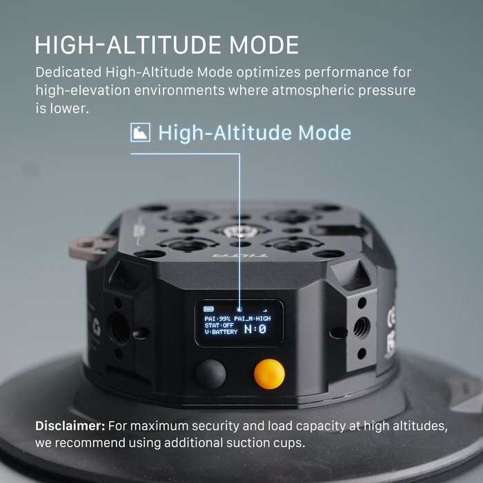 Tilta Hydra Electronic Suction Cup 6"