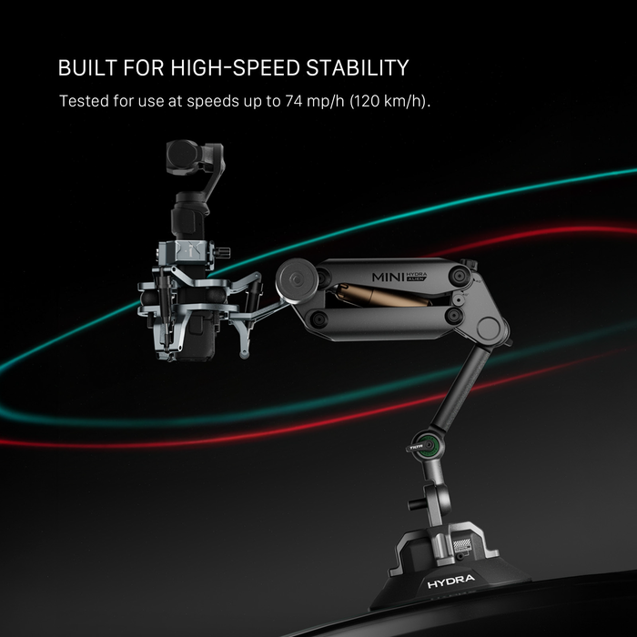 Tilta Shock Absorbing Head for Hydra Alien Mini (Luna) - Titanium Gray
