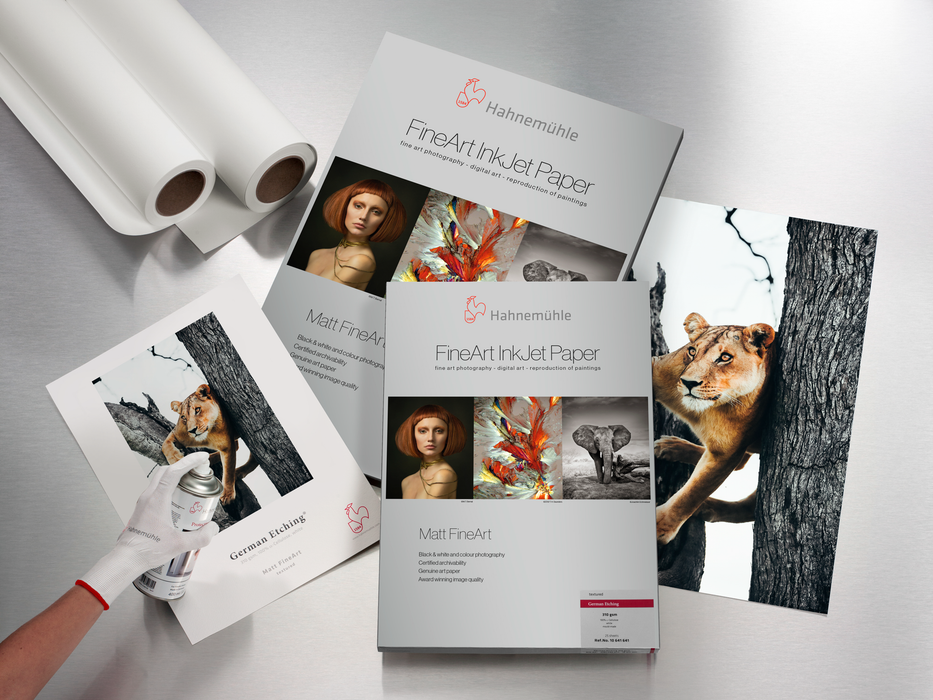 Hahnemühle German Etching FineArt Textured Matte Inkjet Paper 310gsm, 8.5 x 11" - 25 Sheets