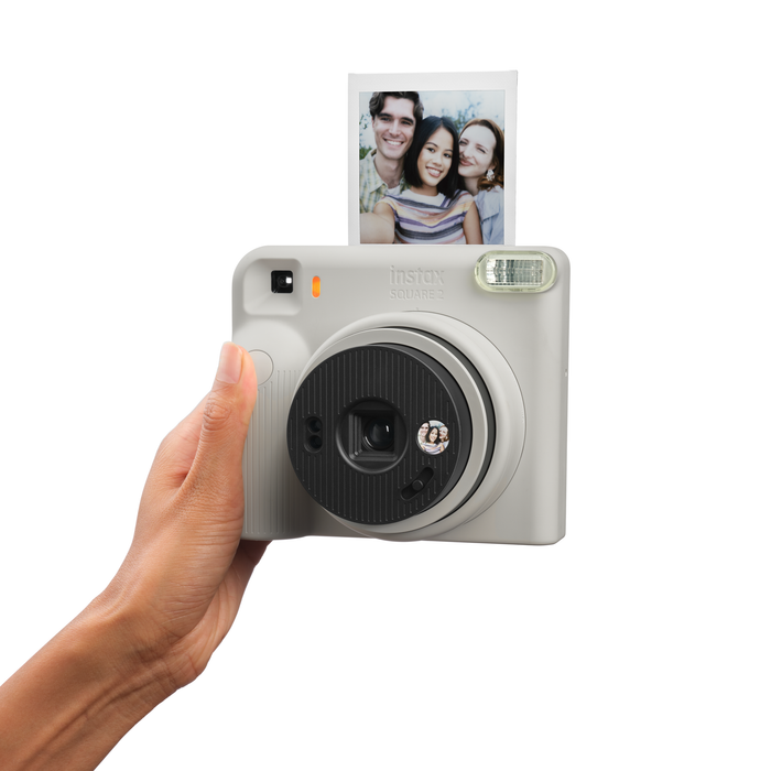 Fujifilm Instax SQUARE 2 Instant Film Camera - Misty White
