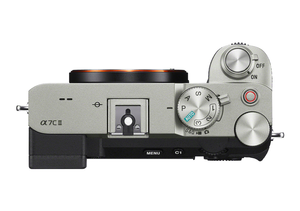 Sony Alpha a7C II Mirrorless Camera with 28-60mm f/4-5.6 Lens - Silver