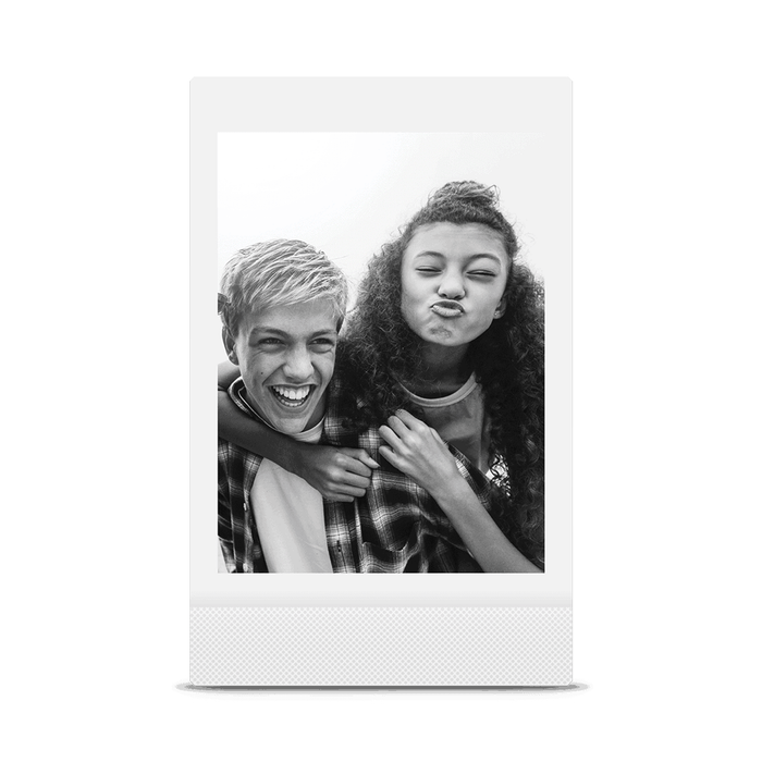 Fujifilm Instax Mini Instant Film, Monochrome with White Frame - 10 Exposures