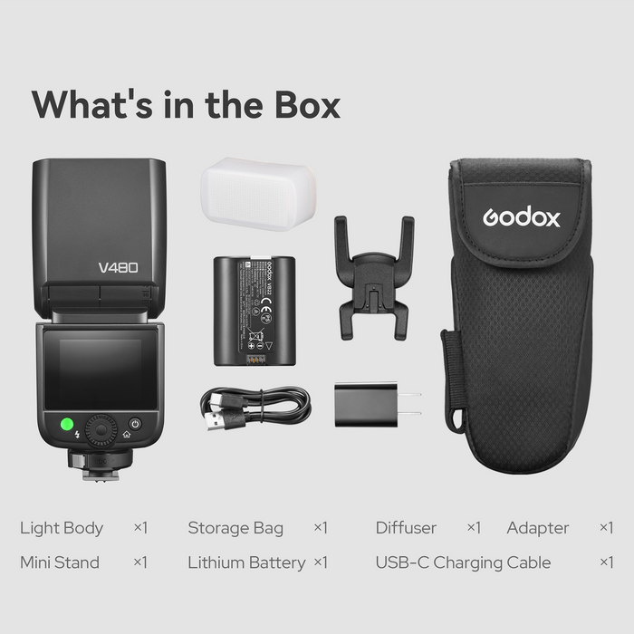 Godox V480N On-Camera Flash for Nikon