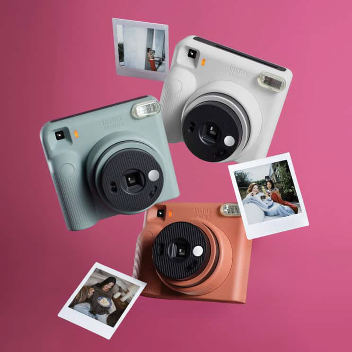Fujifilm Instax SQUARE 2 Instant Film Camera - Misty White