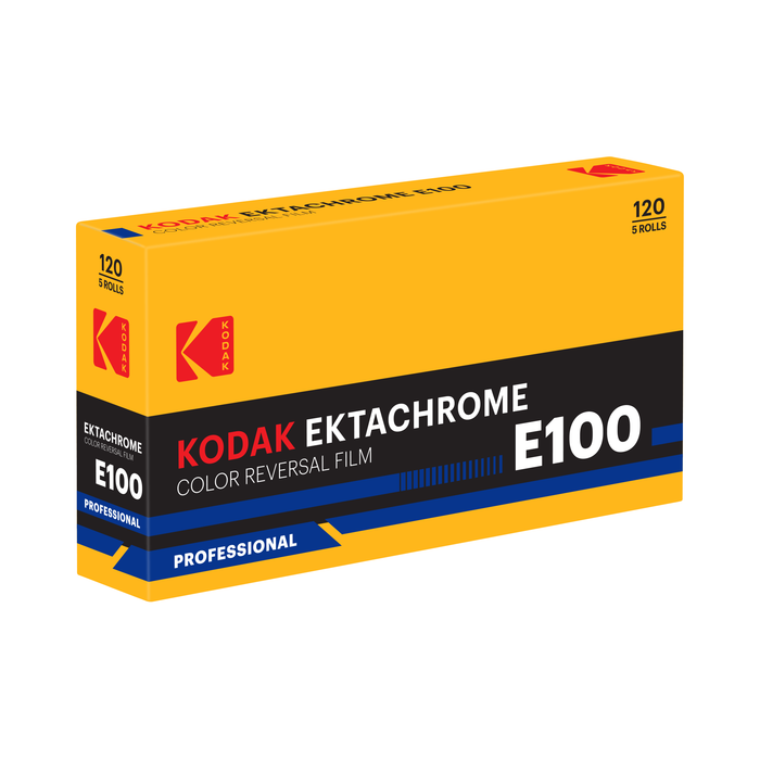 Kodak Eastman Professional EKTACHROME E100 Color Reversal - 120 Film, Single Roll