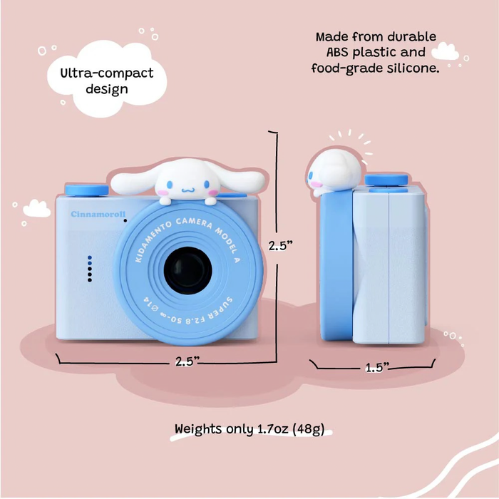 Kidamento Model A Mini Digital Camera for Kids - Cinnamoroll