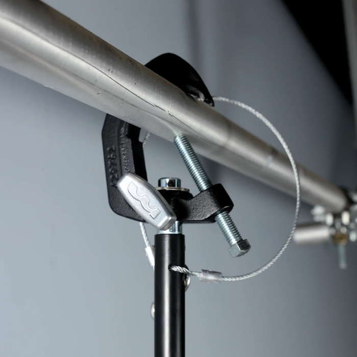 Matthews Lightweight Telescoping Hanger with Pipe Clamp, 1.5 - 3'