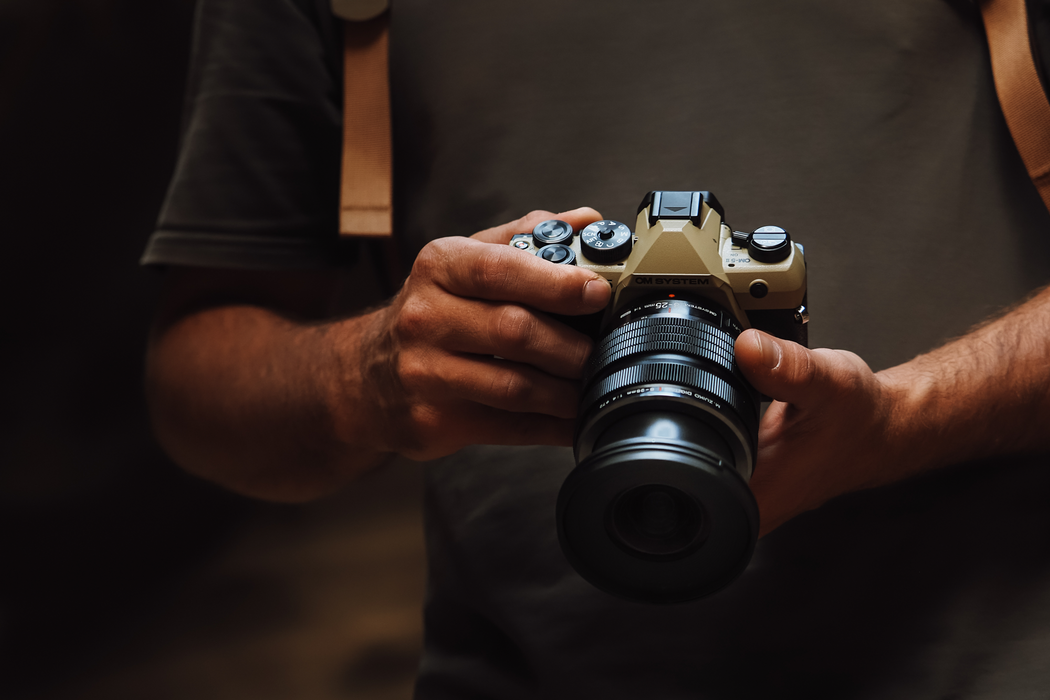 OM System OM-5 Mark II Mirrorless Camera - Sand Beige
